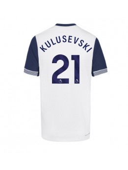 Tottenham Hotspur Dejan Kulusevski #21 Domaci Dres 2024-25 Kratak Rukavima